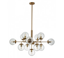Люстра на штанге Indigo Cocoon 11008/13P Brass