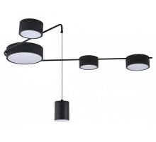 Потолочная люстра Indigo Modulo 14028/5С Black