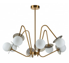 Люстра на штанге Indigo Jazz 11020/8R Brass