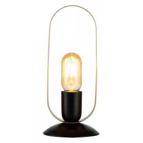 Настольная лампа декоративная Indigo Animo 10007/A/1T Black