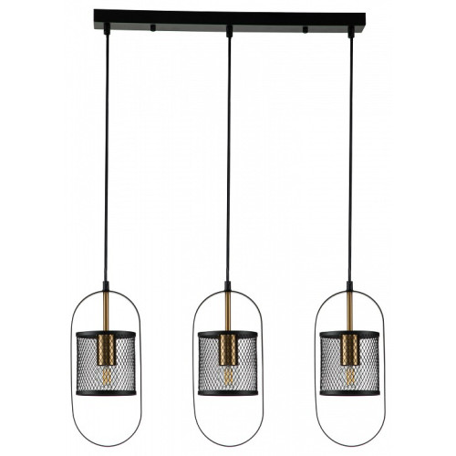 Подвесной светильник Indigo Via 10009/3P Black