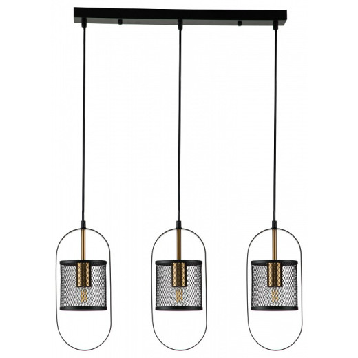 Подвесной светильник Indigo Via 10009/3P Black