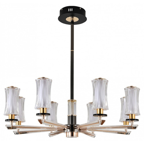 Люстра на штанге Indigo Grandioso 13038/8R Black