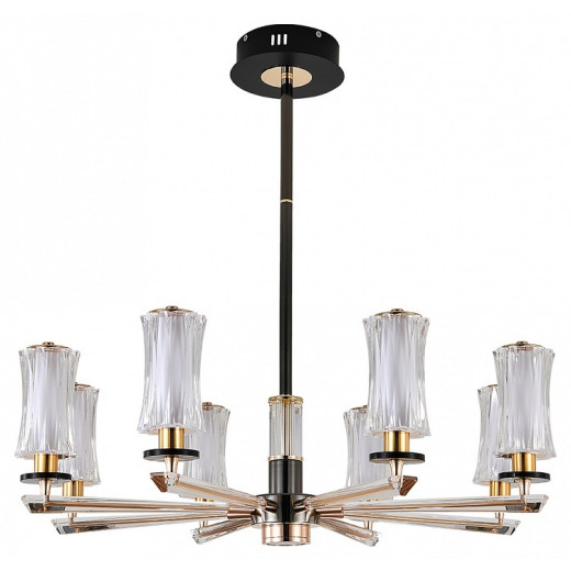 Люстра на штанге Indigo Grandioso 13038/8R Black