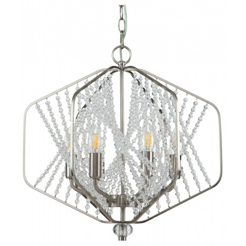 Подвесная люстра Indigo Ballo 12004/6P Nickel