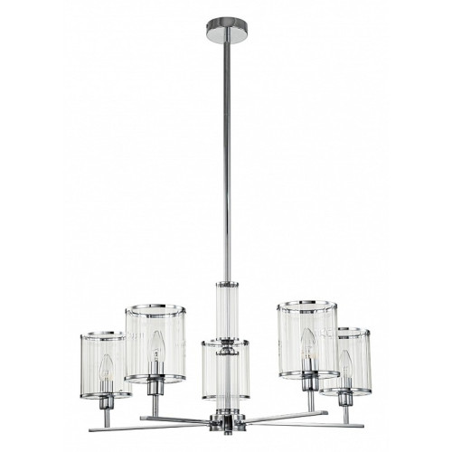 Люстра на штанге Indigo Dante 13022/5R Chrome
