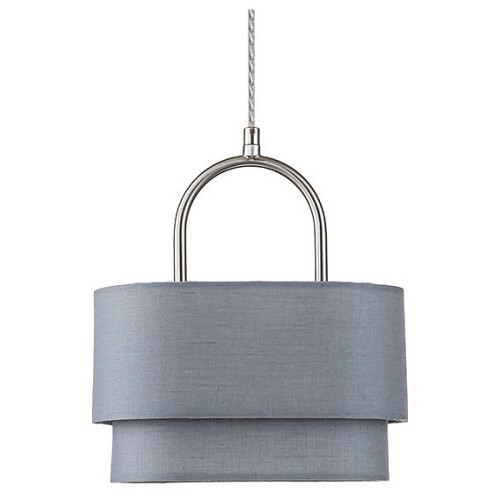 Подвесной светильник Indigo Borsa 13024/2P Nickel