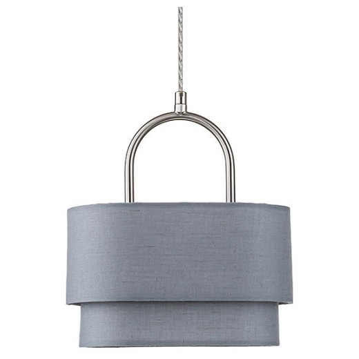 Подвесной светильник Indigo Borsa 13024/2P Nickel