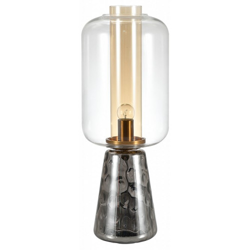 Настольная лампа декоративная Indigo Strego 11045/1T Smoke