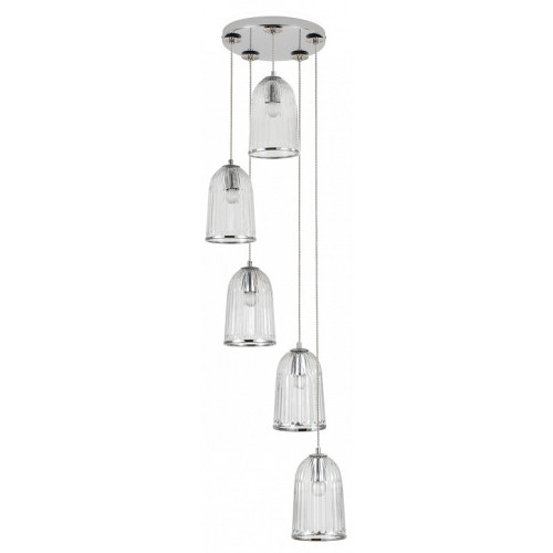 Подвесной светильник Indigo Lucido 11046/5P Chrome