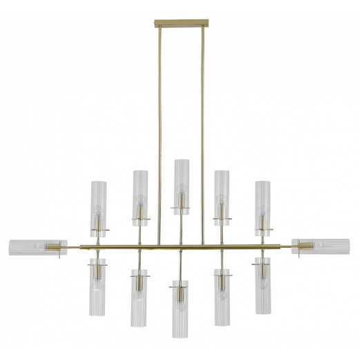 Люстра на штанге Indigo Saetta 11053/12R Gold