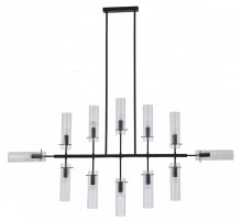 Люстра на штанге Indigo Saetta 11053/12R Black