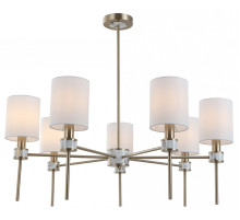 Люстра на штанге Indigo Poesia 13035/8R Brass