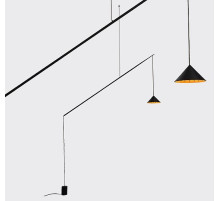 Светильник на растяжке Italline IT03-1429 IT03-1429 black/orange