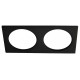 Рамка на 2 светильника Italline IT08 IT08-8038 black