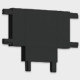 Соединитель T-образный для треков Italline IT09 IT09-9030 black