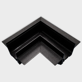 Соединитель угловой L-образный для треков встраиваемых Italline IT09 IT09-9034 black