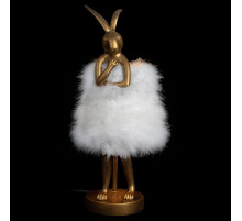 Настольная лампа декоративная Loft it Lapine 10315/A White fluff