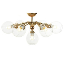 Люстра на штанге LUMINA DECO Devoli LDC 8040-7 F.GD+PR