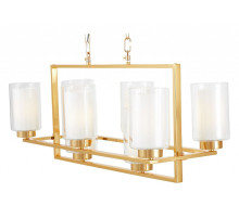 Подвесная люстра LUMINA DECO Lino LDP 1239-8 F.GD