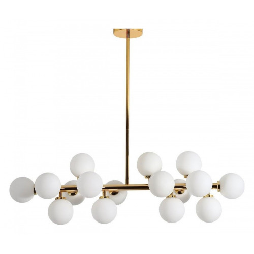 Люстра на штанге LUMINA DECO Marsiada LDP 6033-16 GD