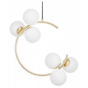 Подвесная люстра LUMINA DECO BONIO LDP 7031-6 F.GD