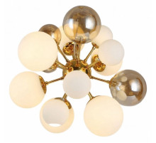 Подвесная люстра LUMINA DECO Galaksida LDP 8565-10/16 GD+TEA