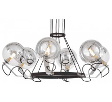Подвесная люстра LUMINA DECO MARSEO LDP 9110-6 BK+CHR