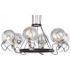 Подвесная люстра LUMINA DECO MARSEO LDP 9110-6 BK+CHR