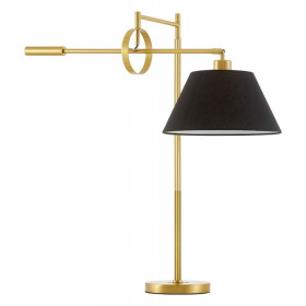 Настольная лампа декоративная LUMINA DECO 1124 LDT 1124 MD+BK