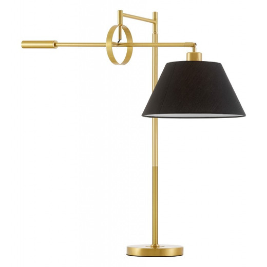 Настольная лампа декоративная LUMINA DECO 1124 LDT 1124 MD+BK