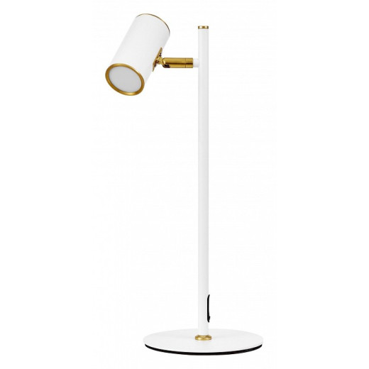 Настольная лампа офисная LUMINA DECO MIRRA LDT 7731-1 WT+MD