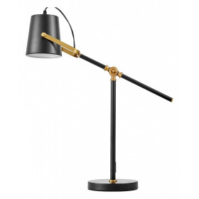 Настольная лампа офисная LUMINA DECO FELA LDT 7733-1 BK+MD