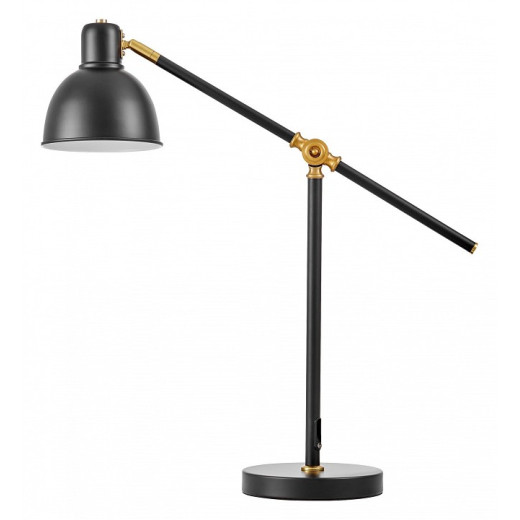 Настольная лампа офисная LUMINA DECO ZULA LDT 7736-1 BK+MD