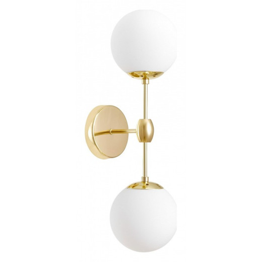 Бра LUMINA DECO ZODIAK LDW 6001-2 GD+WT