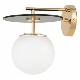 Бра LUMINA DECO Dalton LDW 7014-1 GD+BK