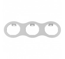 Рамка на 3 светильника Lightstar Domino 214636