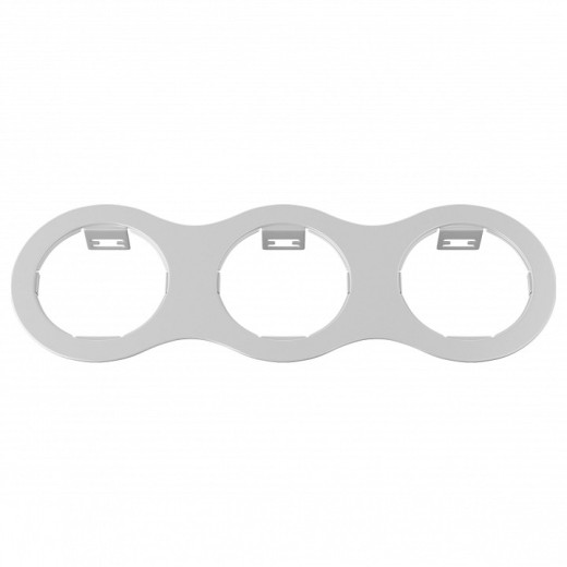 Рамка на 3 светильника Lightstar Domino 214636