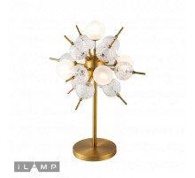 Настольная лампа декоративная iLamp Rockfeller 100T-5 MBR