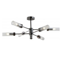 Люстра на штанге iLamp Evolution 15609-6 AN+CL