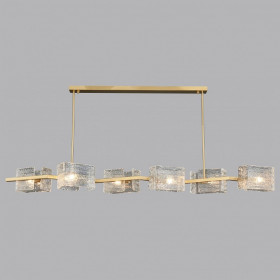 Люстра на штанге iLamp Dallas 2078-6L BR