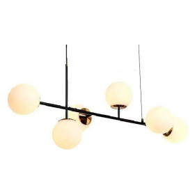 Подвесная люстра iLamp Golden 9136P/6 BK-WH