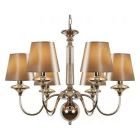 Подвесная люстра iLamp Rolling P2406-6  Nickel