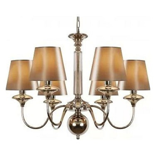 Подвесная люстра iLamp Rolling P2406-6  Nickel