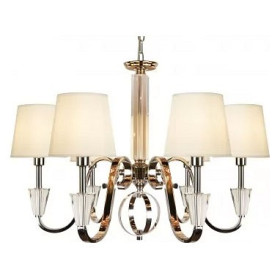 Подвесная люстра iLamp Alesti P2424-6 Nickel