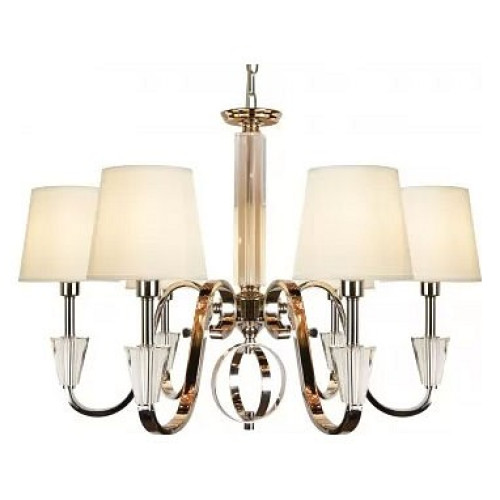 Подвесная люстра iLamp Alesti P2424-6 Nickel