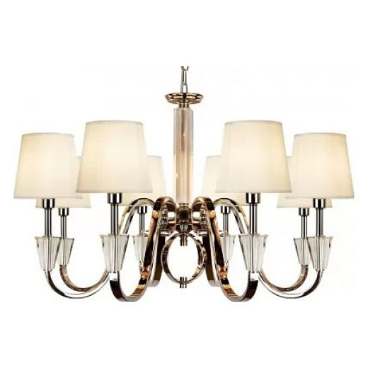 Подвесная люстра iLamp Alesti P2424-8 Nickel