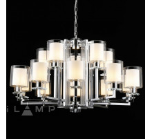 Подвесная люстра iLamp King RM6201-10+5 CR+CL