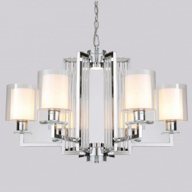 Подвесная люстра iLamp King RM6201-6 CR+CL