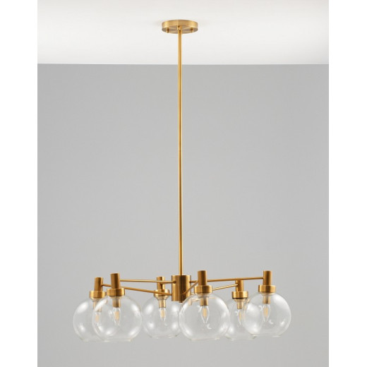 Люстра на штанге Moderli Bizet V10340-6P